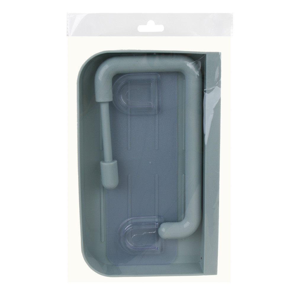VETTA Classic Держатель для туалетной бумаги, с полкой, пластик, 18x11x4,5 см, оливковый